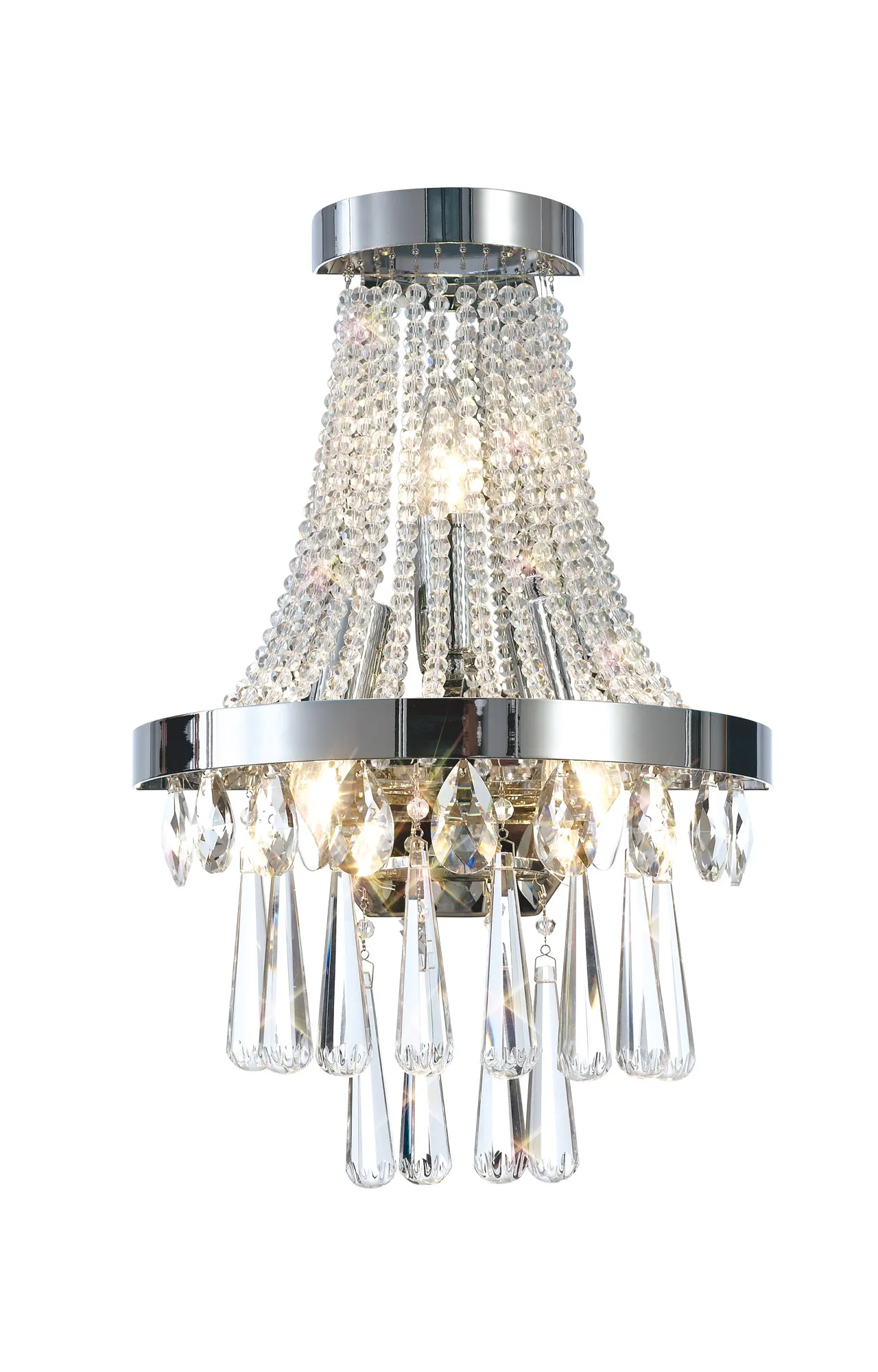 IL31434  Sophia Crystal Wall Lamp 3 Light
